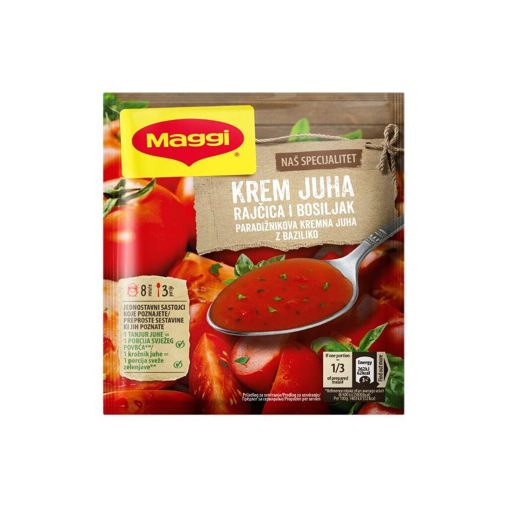 Maggi Krem juha, Paradajz bosiljak, 56 g