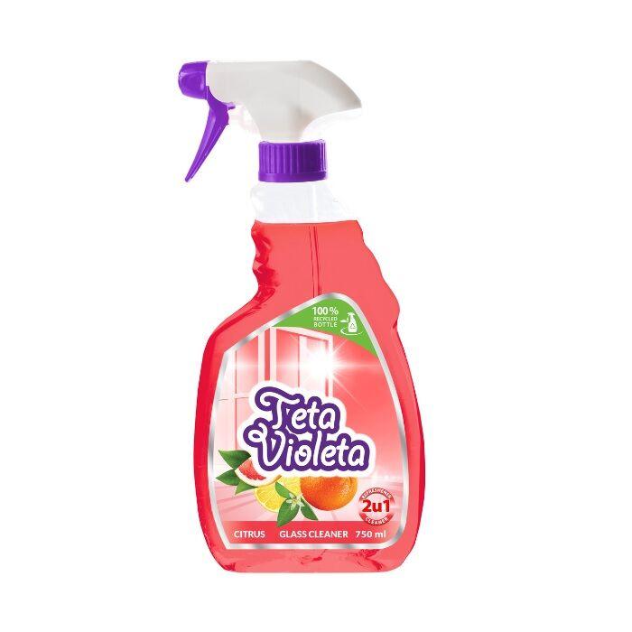 Teta Violeta Sredstvo za staklo, Citrus, 0.75 l
