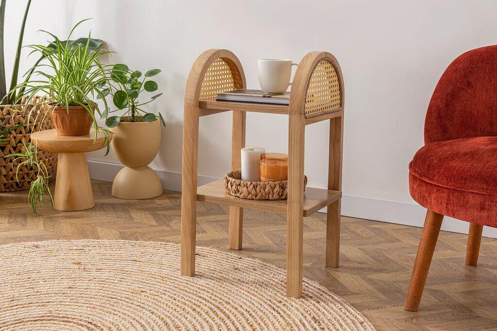 Hanah Home Club sto Nala 62, 30x62x30 cm, Smeđa