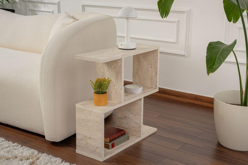 Hanah Home Club sto Life, 60x60x20 cm, krem