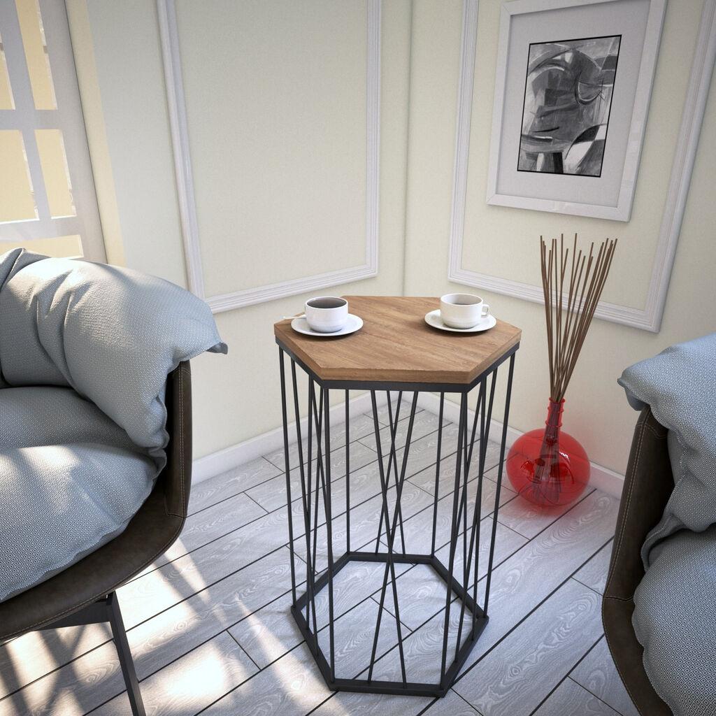 Hanah Home Club sto Cetrus Kafkas, 40x35x62 cm, Hrast