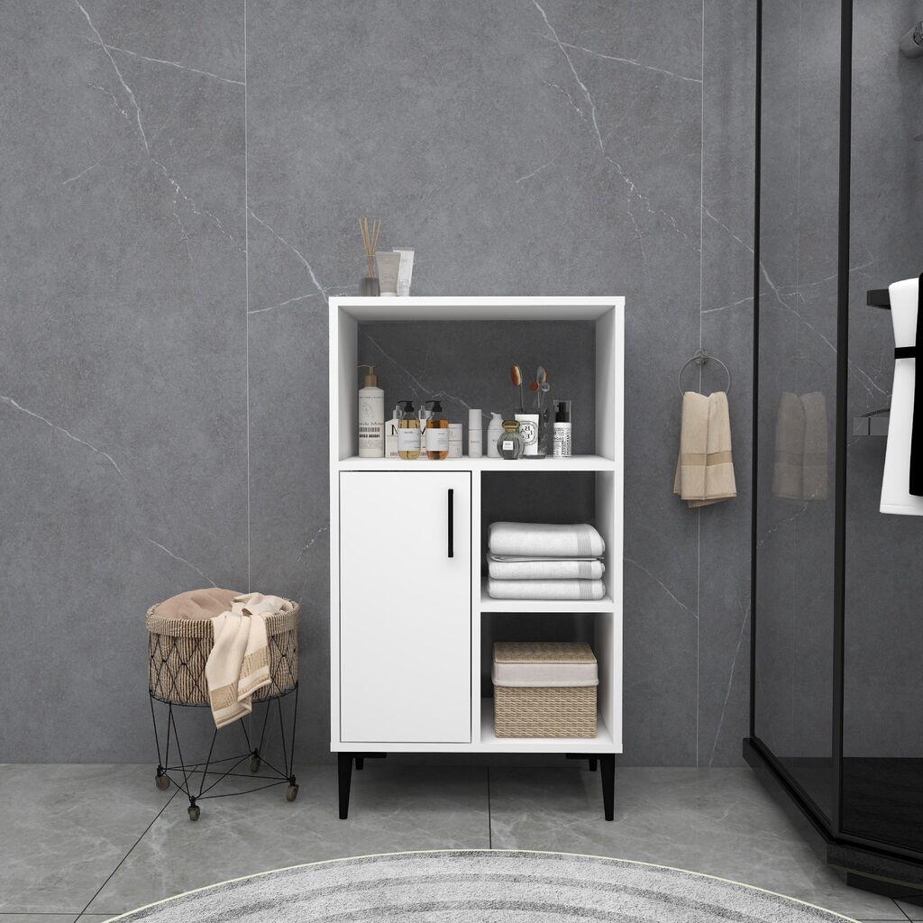 Hanah Home Višenamjenska komoda Sanimas, 60 x 108,6 x 35 ​​cm, Bijela