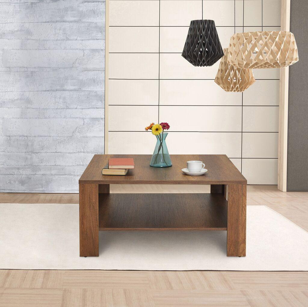 Hanah Home Club sto Shp-690-Oo-1, 90x42x90 cm, Boja hrasta
