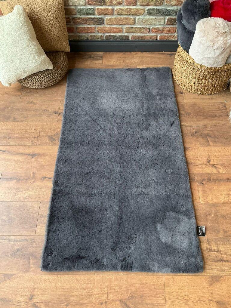 Conceptum Hypnose Tepih 9998, 90x300 cm, Tamno siva