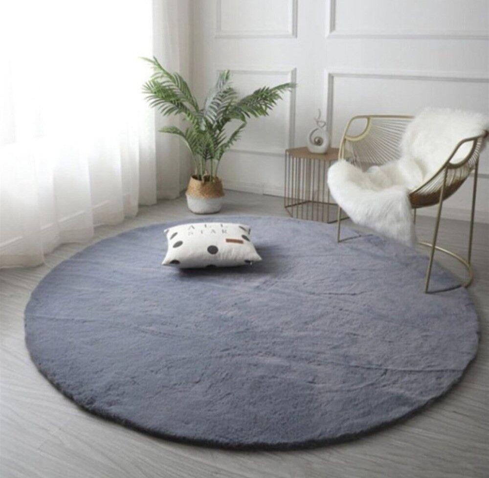 Conceptum Hypnose tepih 9998, 90x90 cm, tamno siva