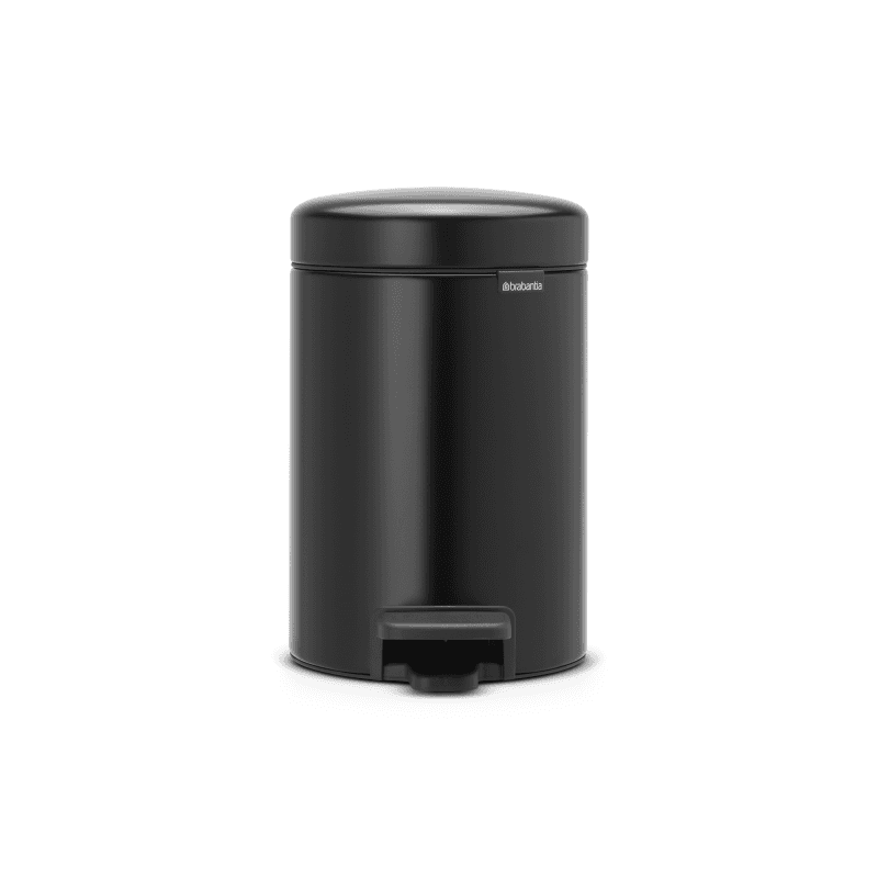 Brabantia Pedal kanta za smeće, 3 L, crne boje