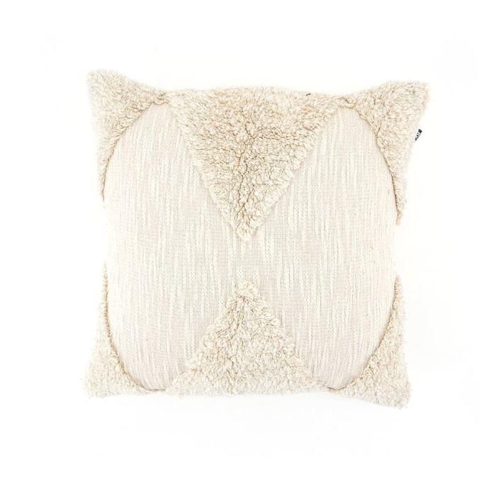 By-boo Dekorativni jastuk Wabi, bijele boje