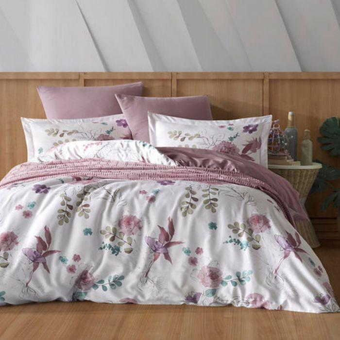 GH Textil San Tic LTD Set posteljine čaršaf i navlaka za jorgan Larin