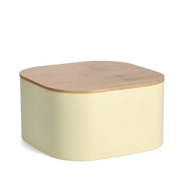 Zeller Kutija za hljeb Kocka, žute boje