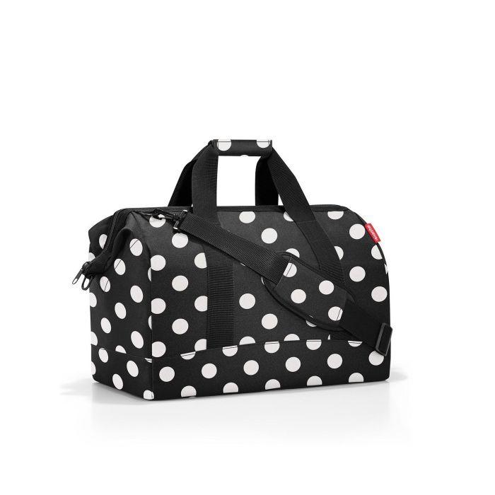 Reisenthel putna torba AllRounder L, crne boje bijele tufne