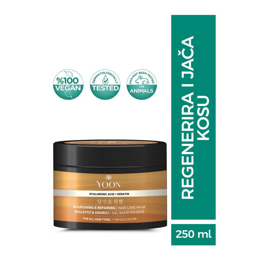 YOON Maska za Kosu 250ml, Smeđa