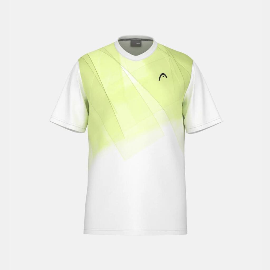 Head Muška majica Topspin, Bijelo-zelena