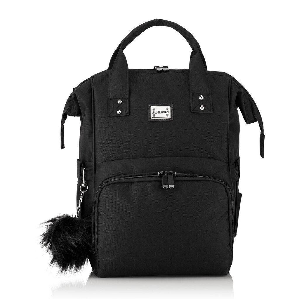 Aberto Design Anna Bebek torba za pelene, crna