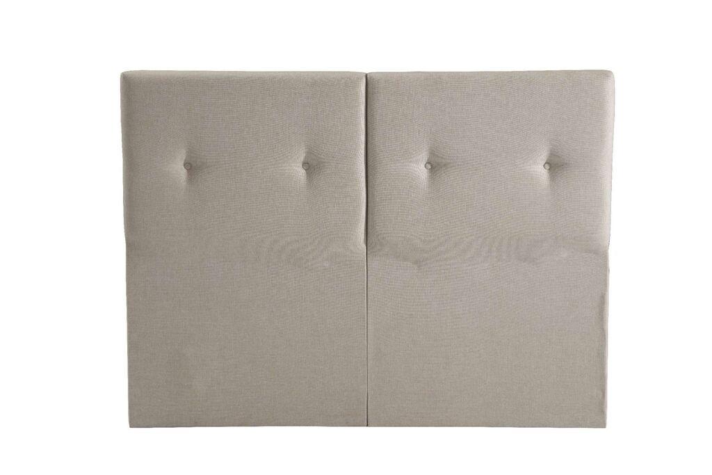Hanah Home Uzglavlje kreveta Bade, 126x130x10 cm, Bež