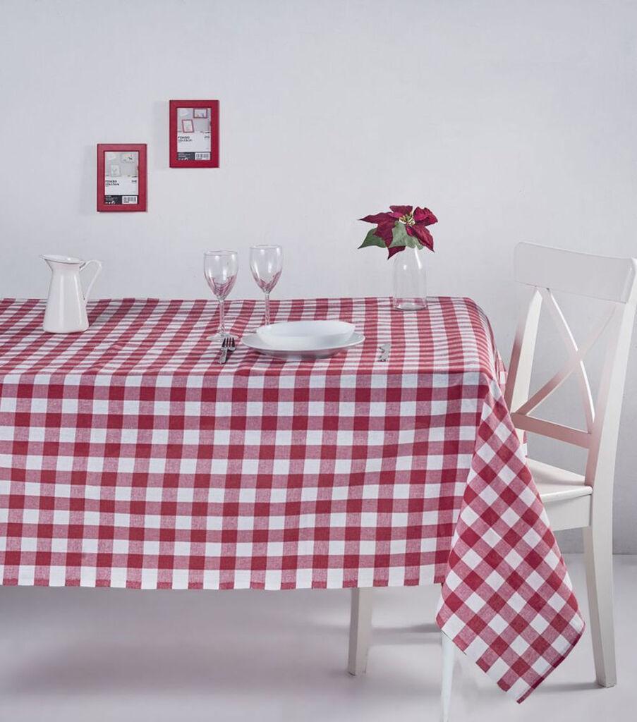 Hermia Stolnjak Kareli 260, 160x260cm, Crveni