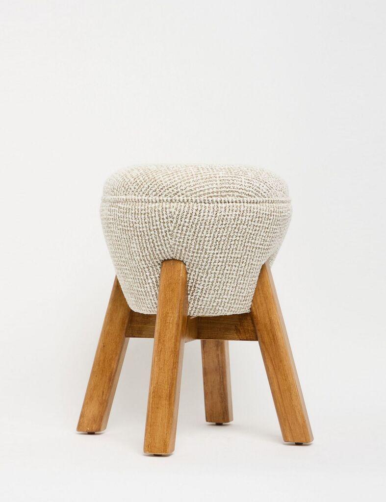 Atelier del Sofa Stools Hermod, krem
