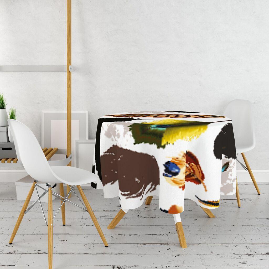 Hermia stolnjak za stol, 19, 160 cm, šareni