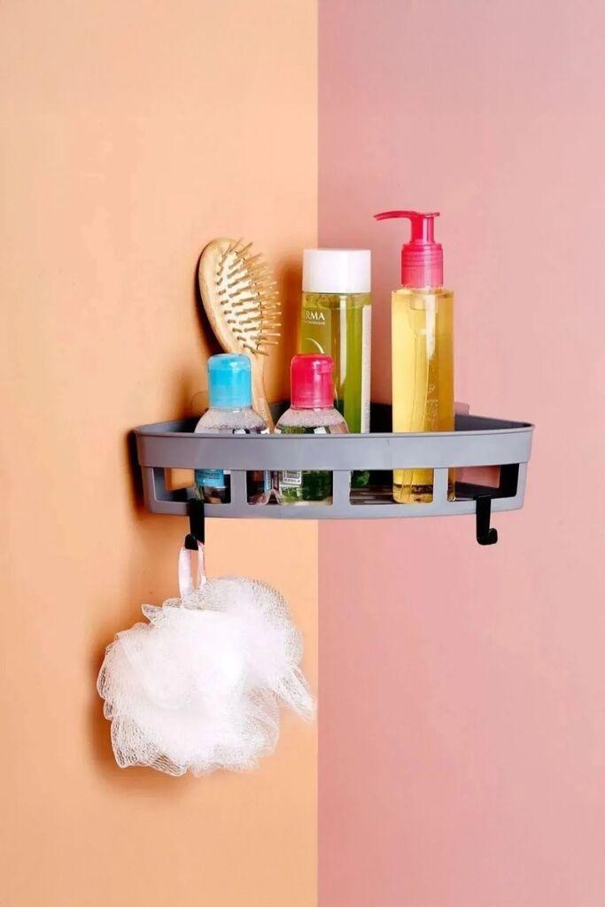 Hermia Organizator za kupatilo Ge-159 Organizator za kupatilo, siva