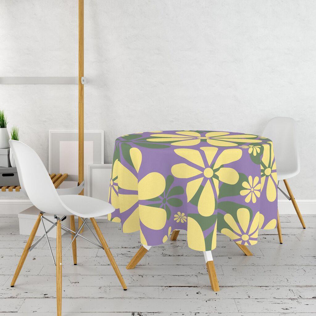 Hermia Stolnjak 5 Stolova, 160cm, Šareni