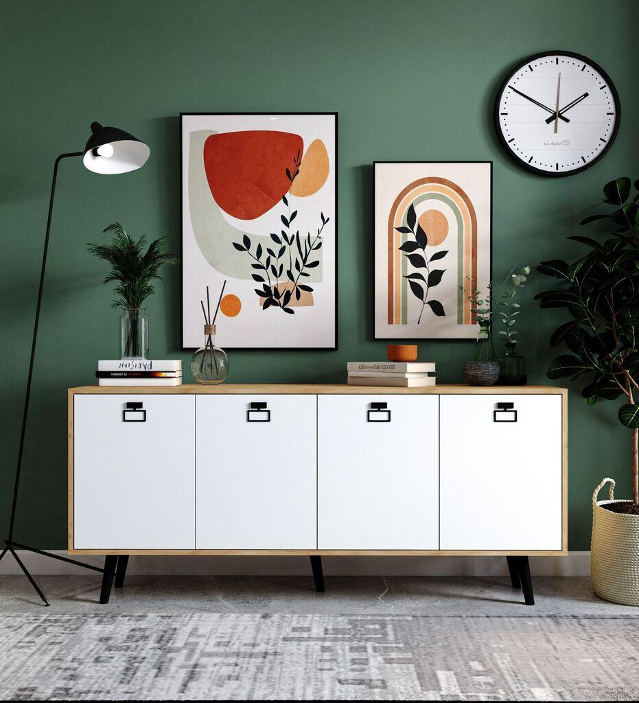 Hanah Home Komoda Mirza Modern 180, Bijela