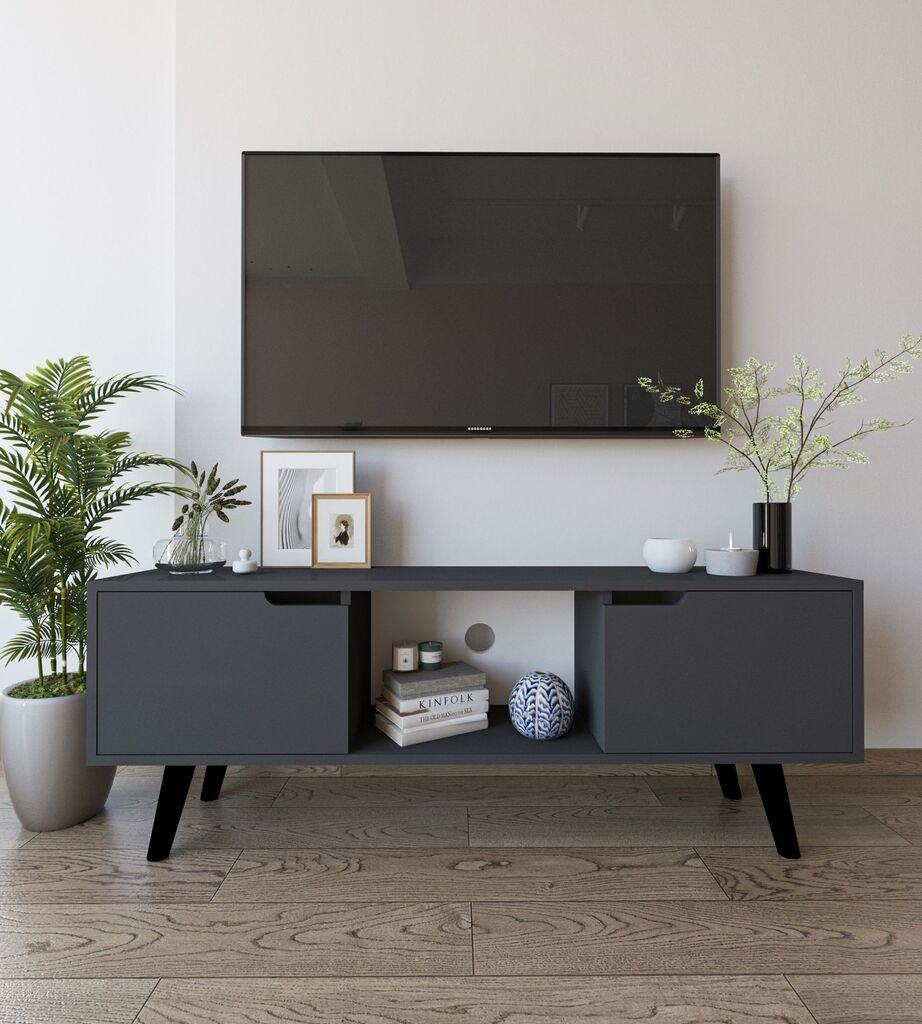 Hanah Home TV komoda Sienna, antracit