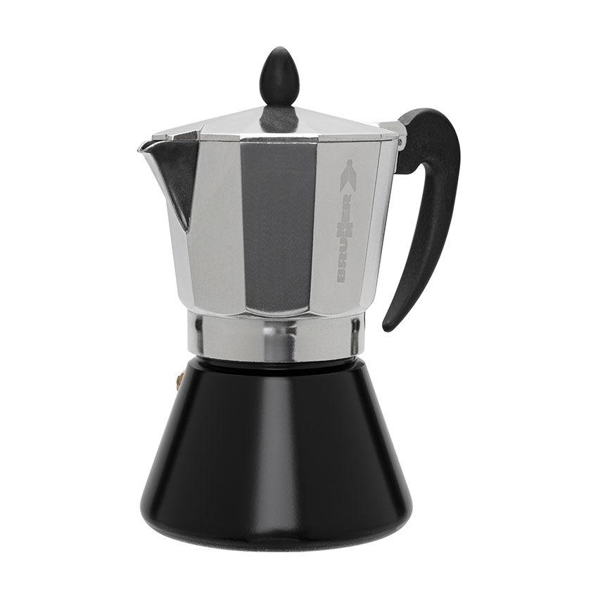 Brunner, Indukcijska džezva za 6 šoljica, Mc Moka 6, Crno-siva