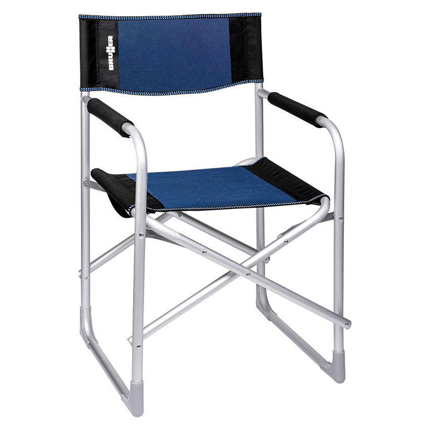 Brunner, Sklopiva kamp stolica Captain Director, Plavo-crna