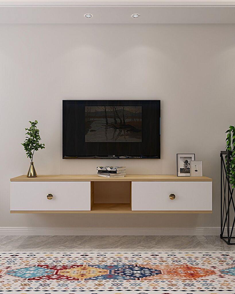 Hanah Home TV komoda Zuzu 150, Hrast