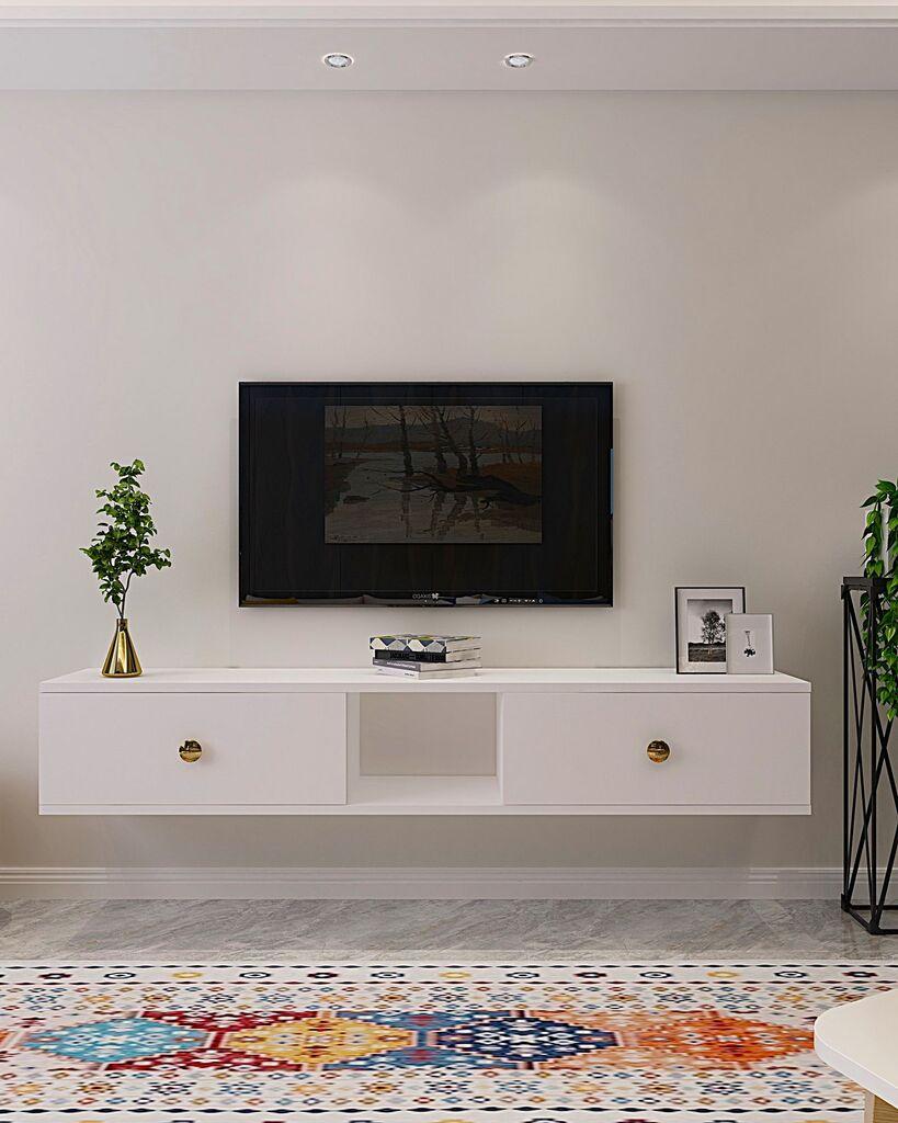 Hanah Kućni TV komoda Zuzu 150, bijela