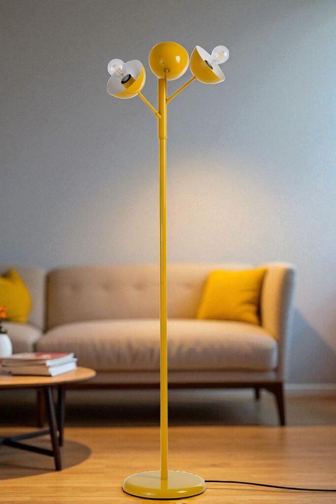Opviq podna lampa 8949-3, žuta