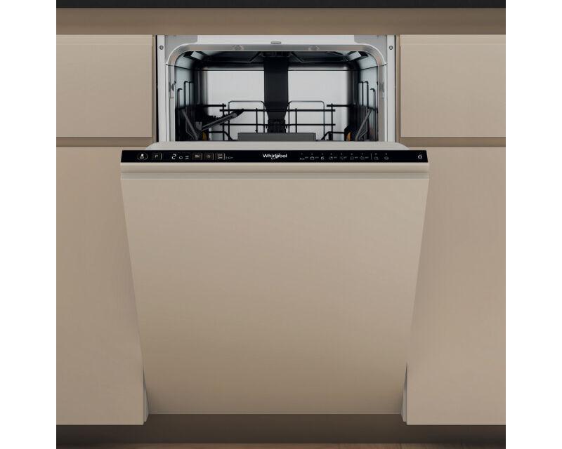 Whirlpool ugradna mašina za pranje posuđa WH2IC10BS7LA0, 45 cm, srebrna