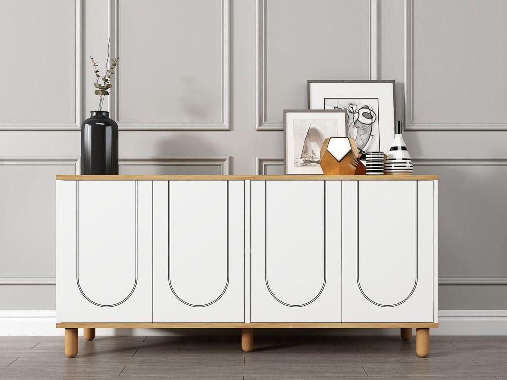 Hanah Home Komoda Elaris, Bijela