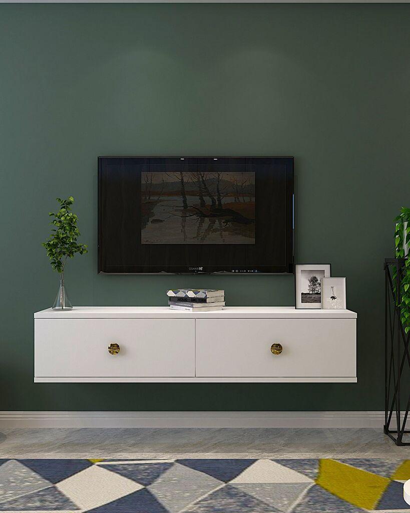 Hanah Home TV komoda Zuzu 120, Bijela