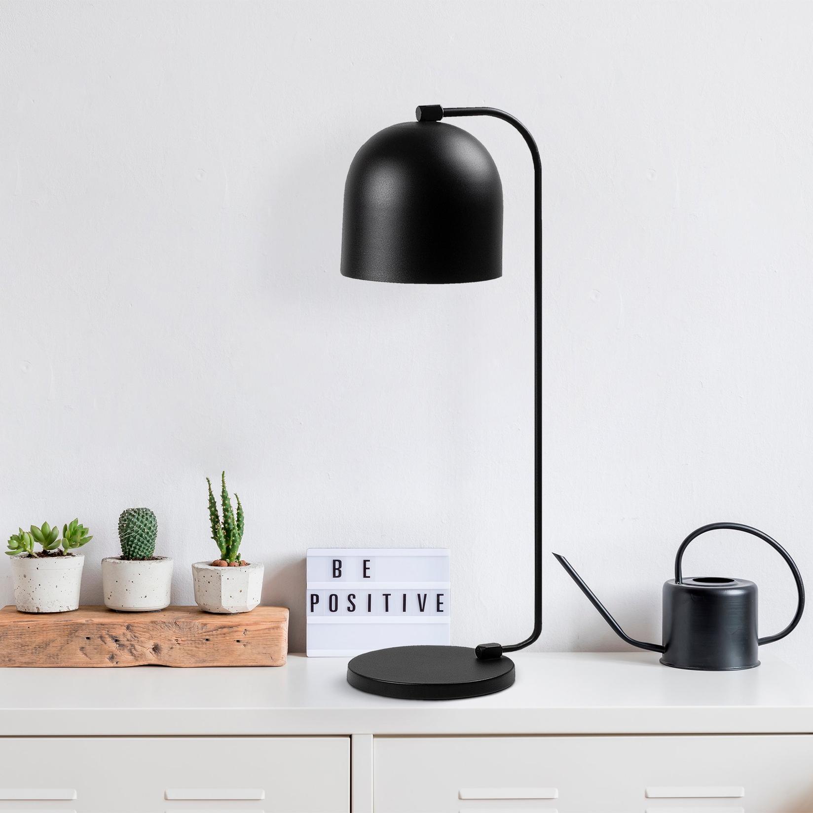 Opviq Stona lampa E14 Grlo, Crna