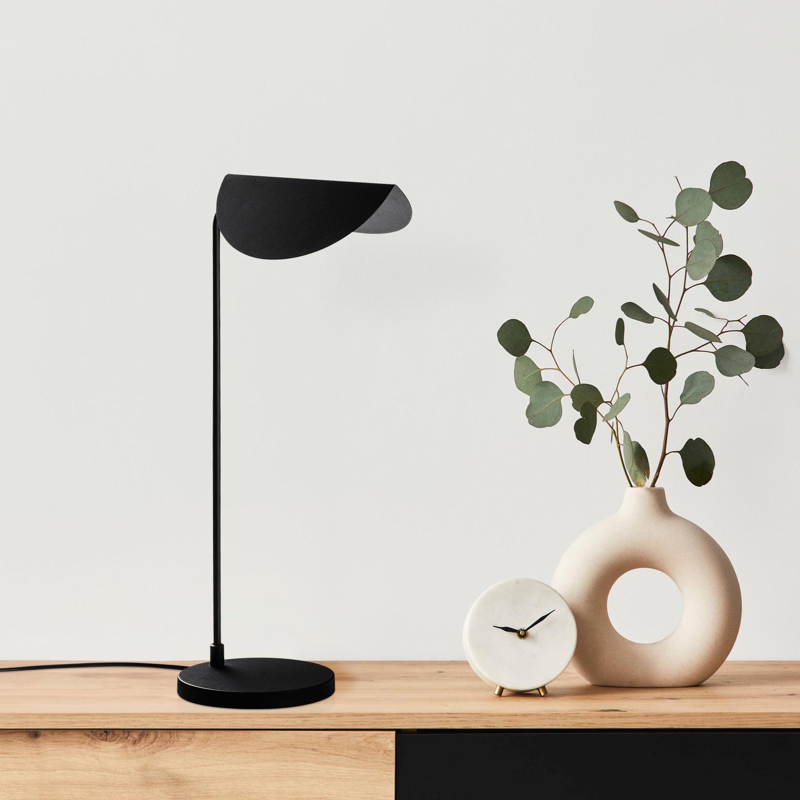 Opviq stolna lampa, crna