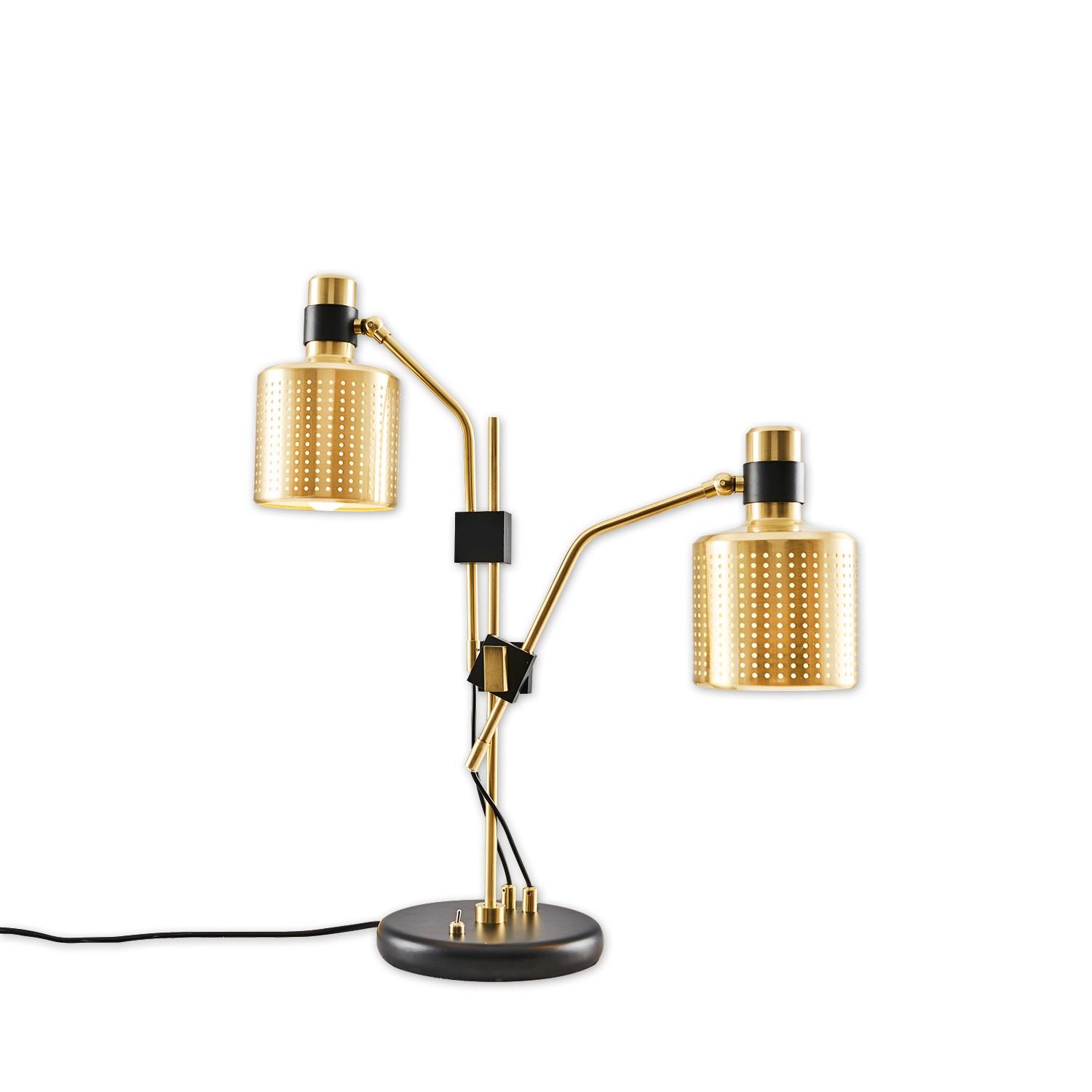 Opviq Stona lampa 2 x E14 Grlo, Bronza