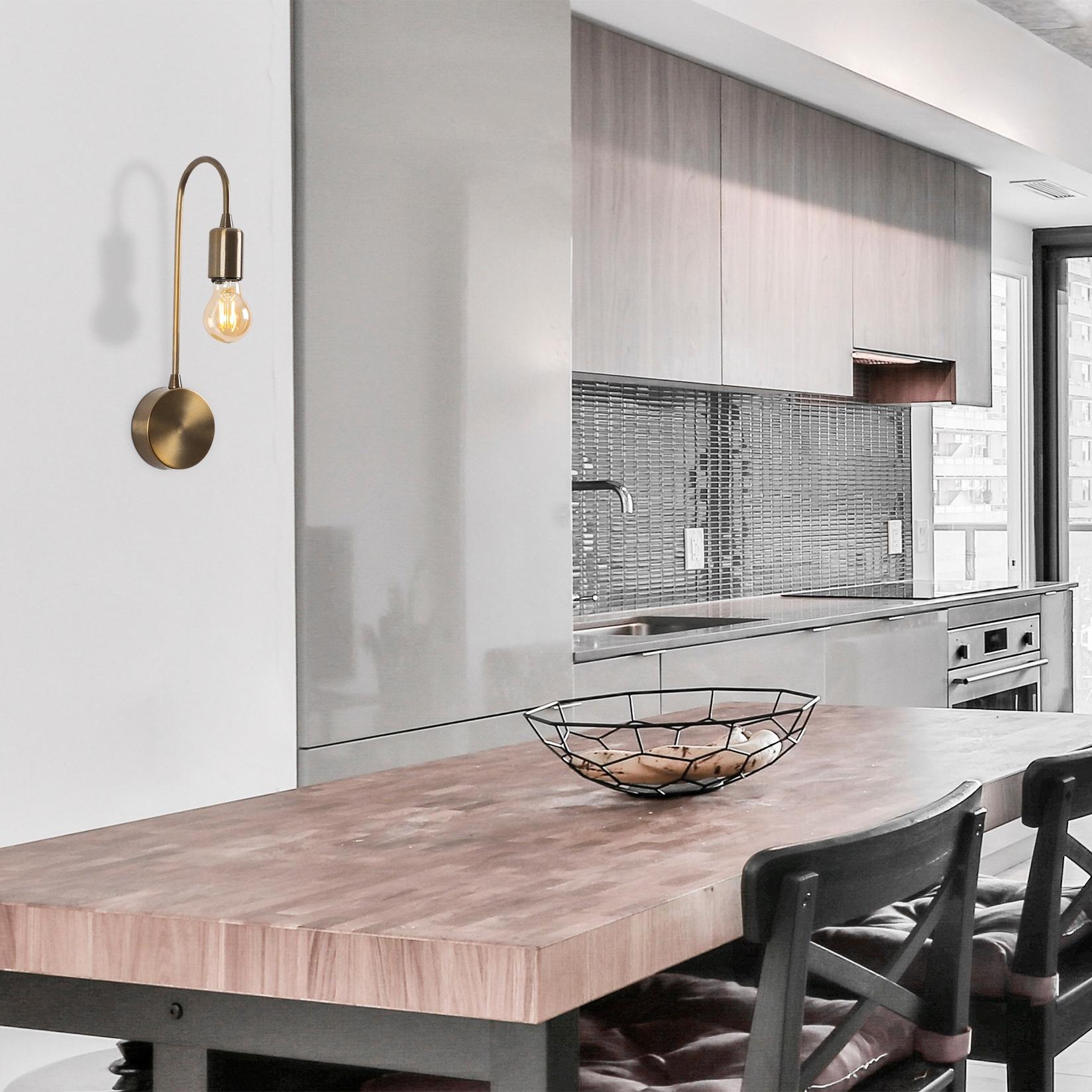 Opviq Zidna lampa E27 Max 40W, Bronza