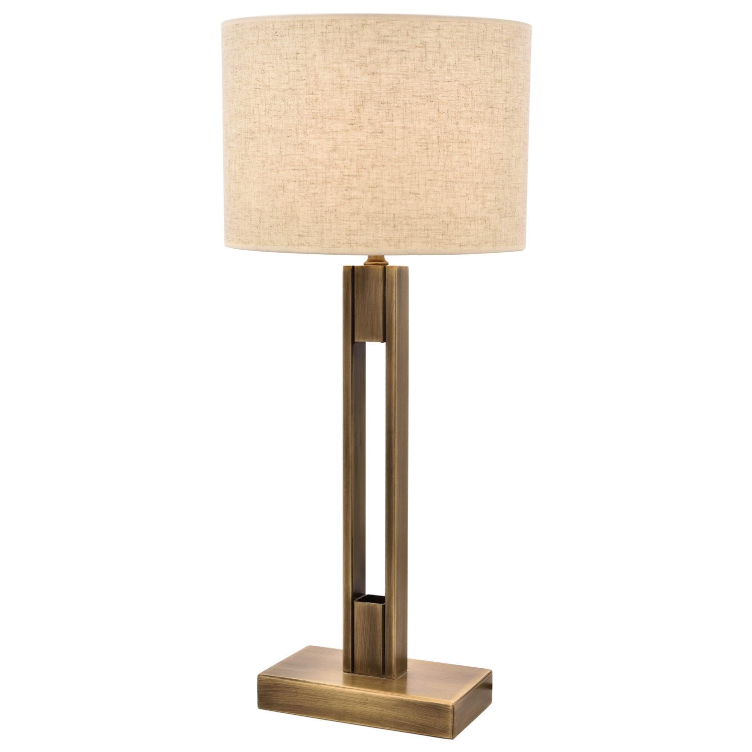 Opviq Stona lampa E27 Grlo, Bronza