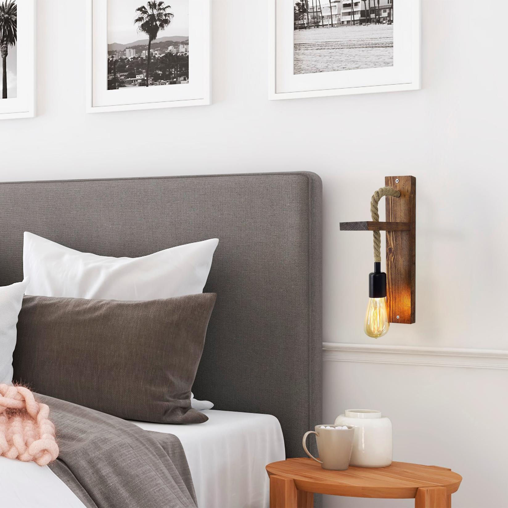 Opviq Zidna lampa E27 Grlo, Orah