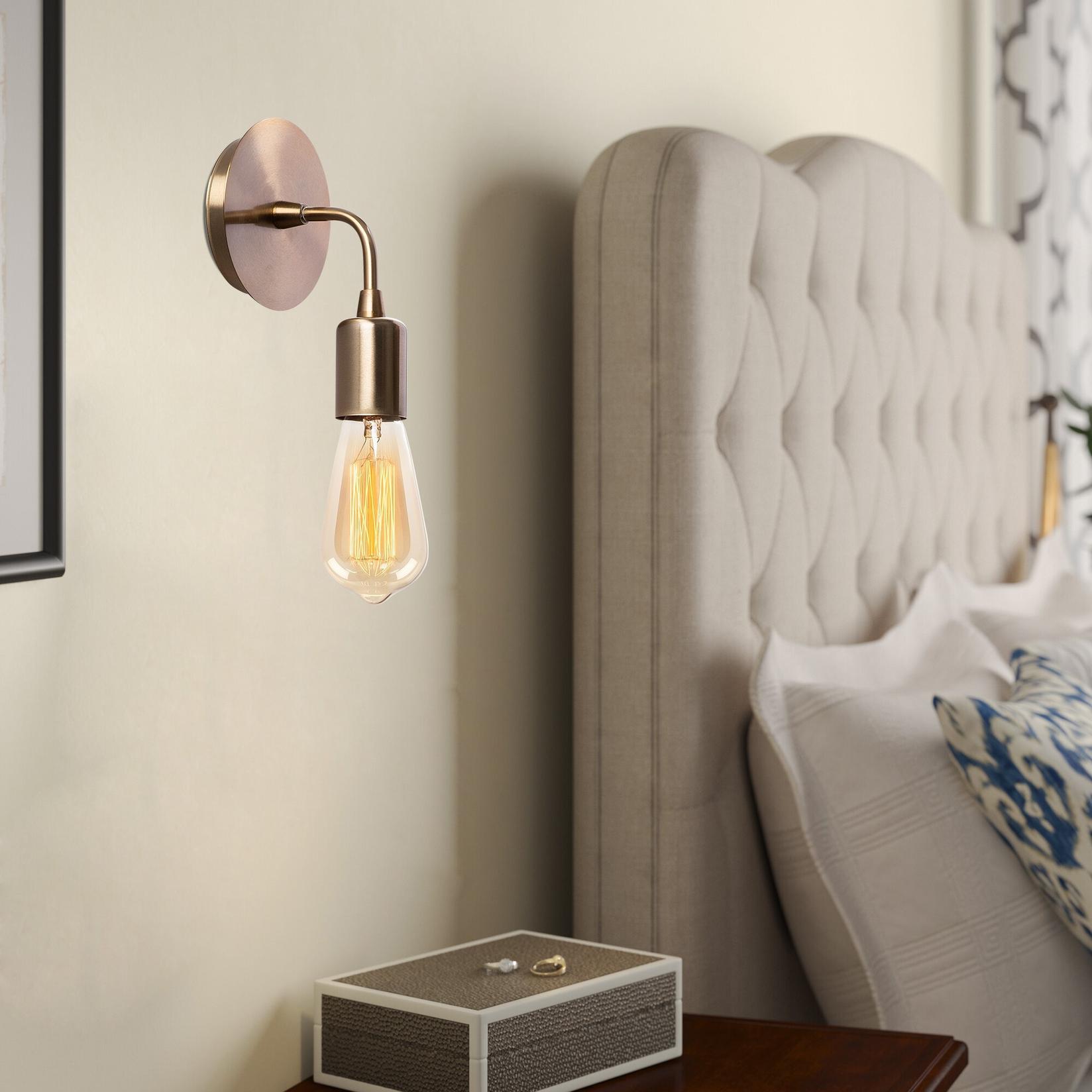 Opviq Zidna lampa E27 Max 40W, Bronza