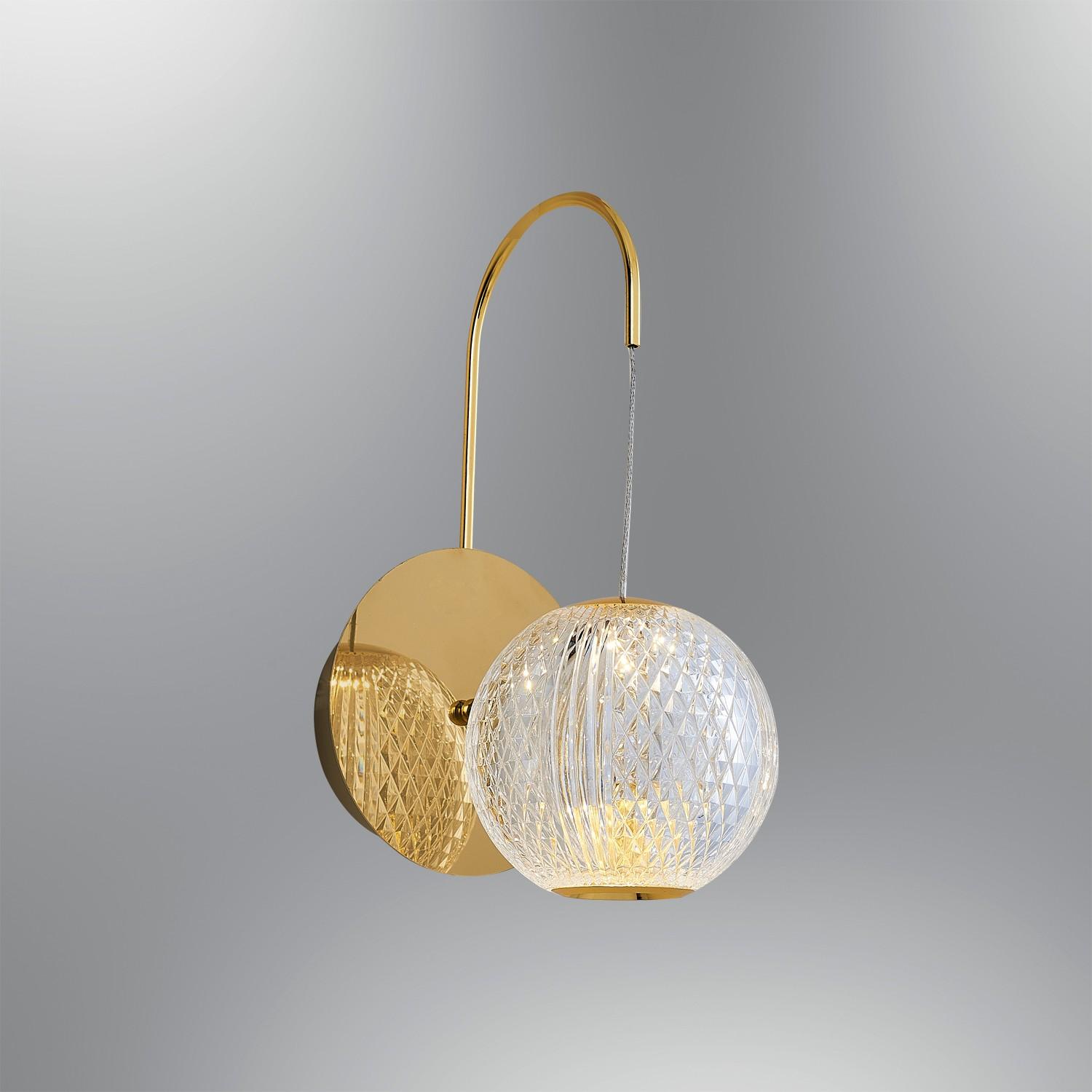 Opviq Zidna lampa 3000K, 5W LED, Žuta