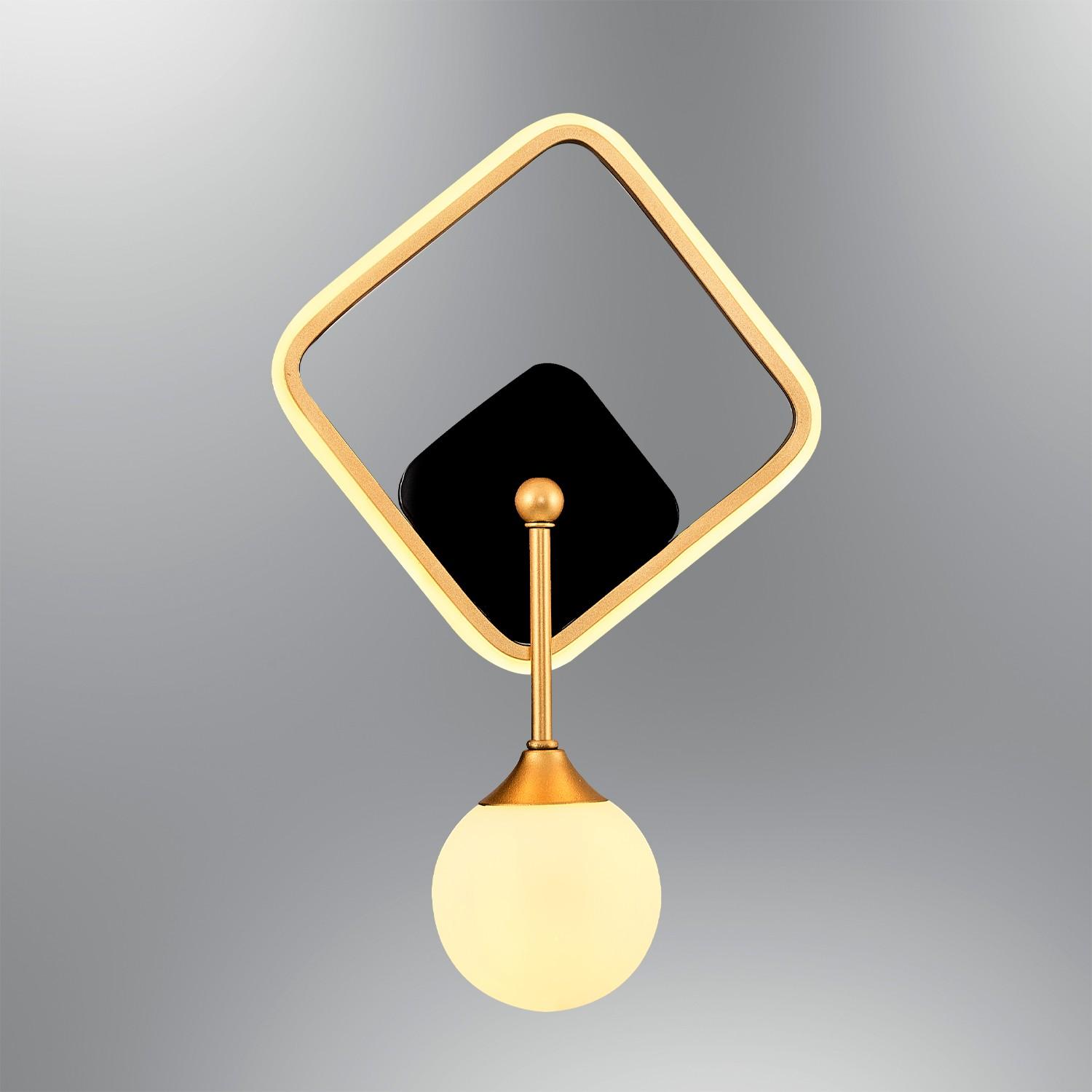 Opviq Zidna lampa 3000K, Bronza