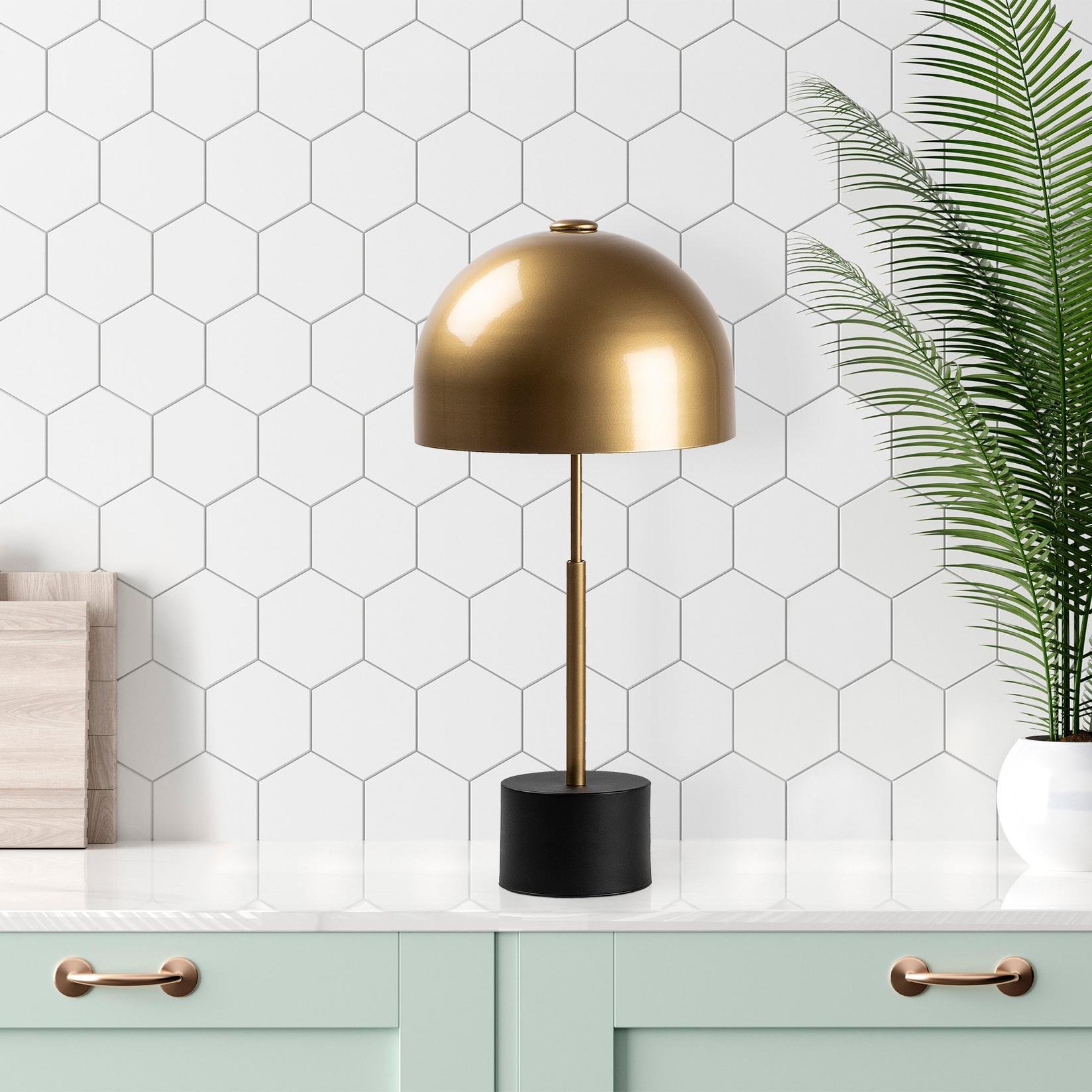 Opviq Stona lampa E14 Grlo, Crno-bronzana