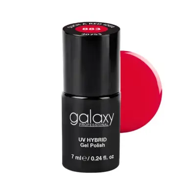 Galaxy Trajni lak za nokte - 883 Such a Red Idea, 7 ml