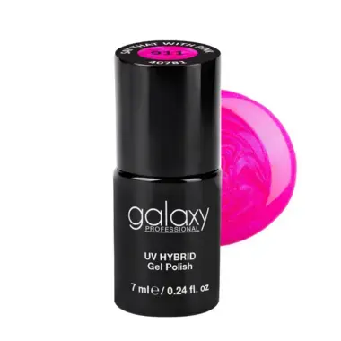 Galaxy Trajni lak za nokte - 911 Say That With Pink, 7 ml