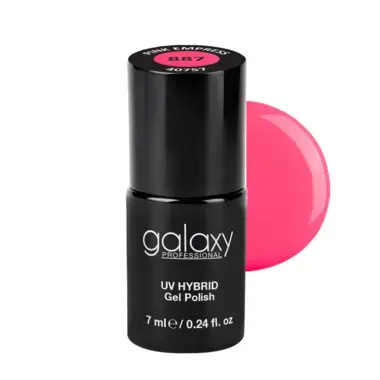 Galaxy Trajni lak za nokte - 887 Pink Empress, 7 ml