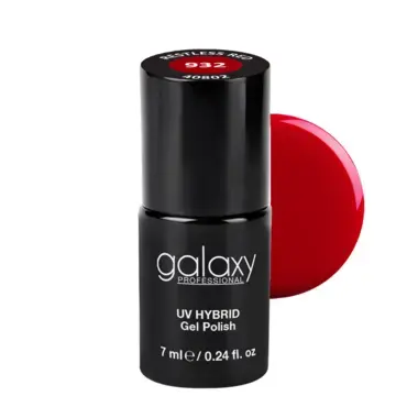Galaxy Trajni lak za nokte - 932 Restless Red, 7 ml