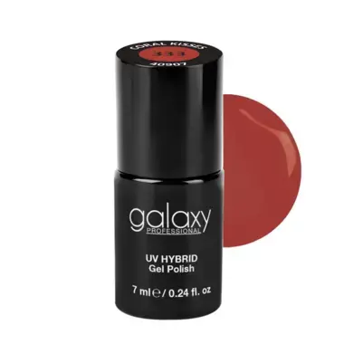 Galaxy Trajni lak za nokte - 333 Coral Kisses, 7 ml