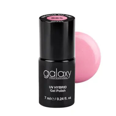 Galaxy Trajni lak za nokte - 885 Promise Me Pink, 7 ml