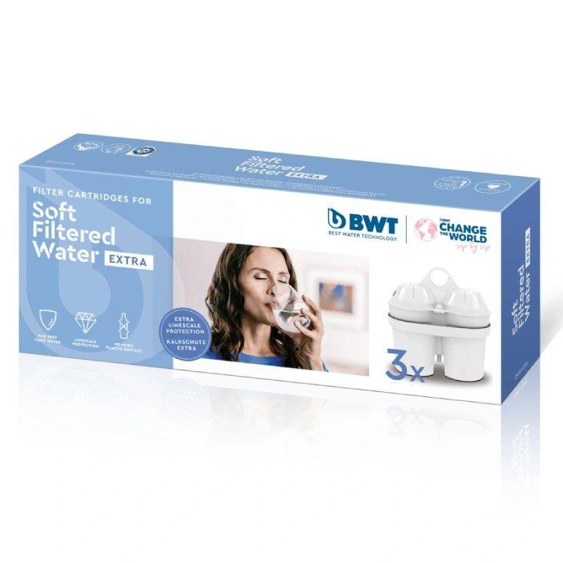 BWT Filter za Bokal Soft Extra, 3 Kom, Bijeli